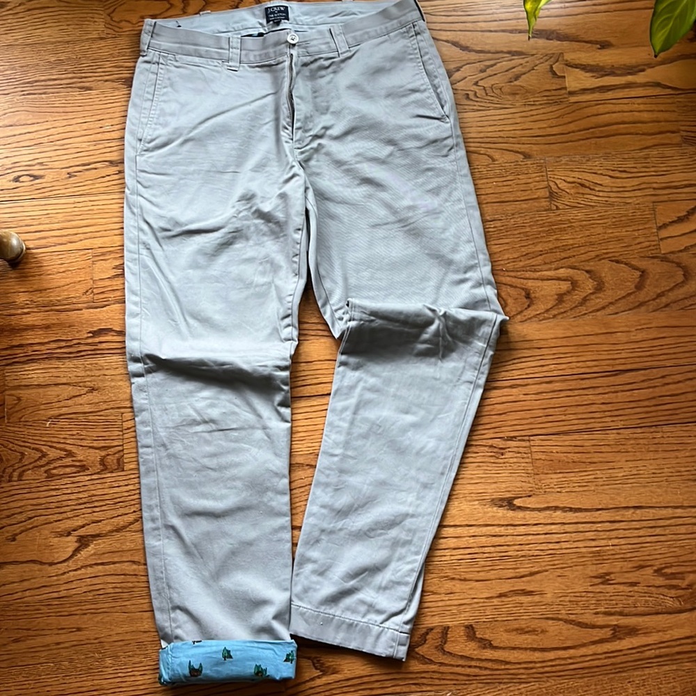 J. Crew men’s fleece lined pants